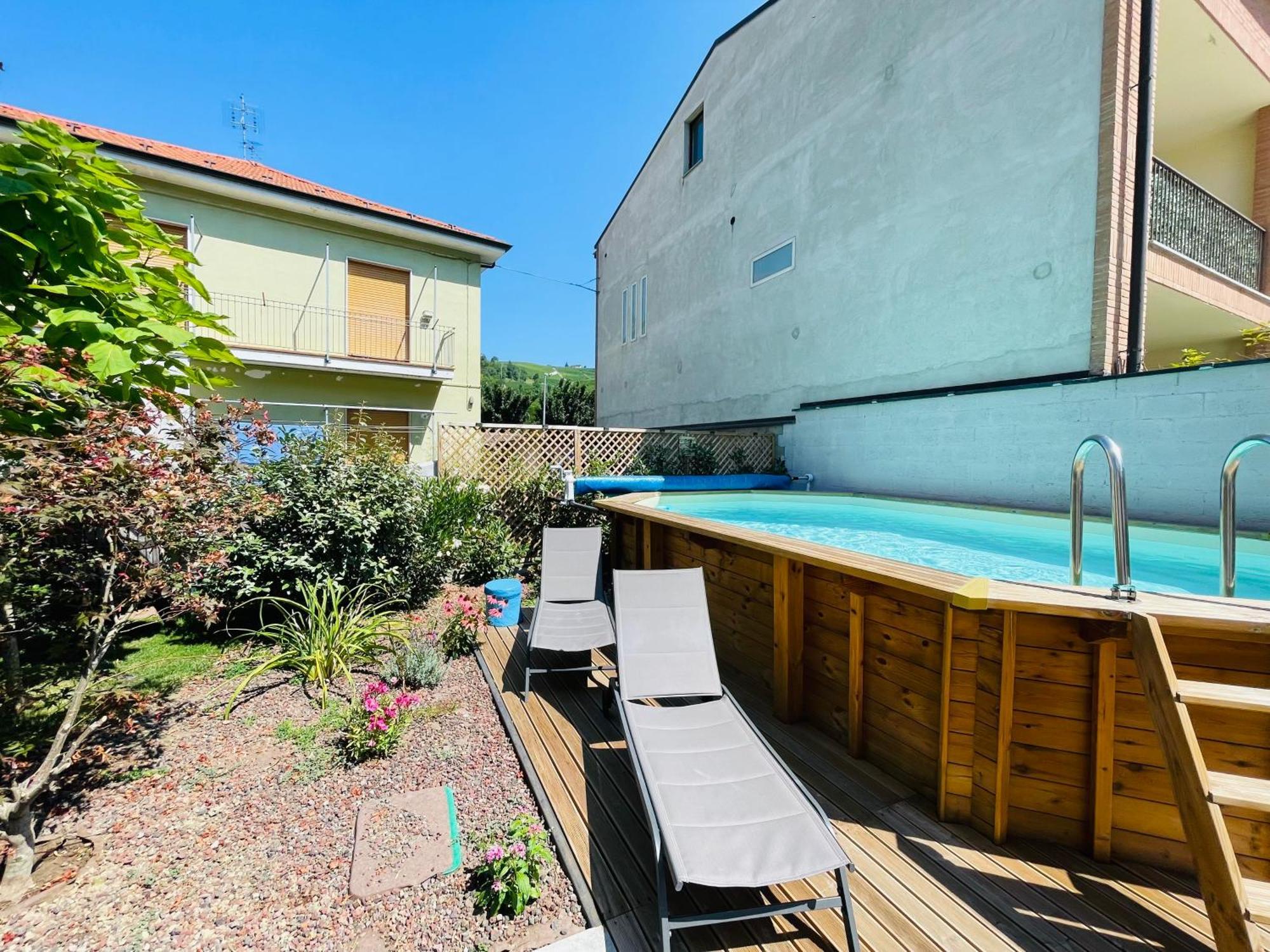 Casa Piero, Relax E Piscina Privata Tra Le Colline Delle Langhe Alba (Piedmont) Exterior foto